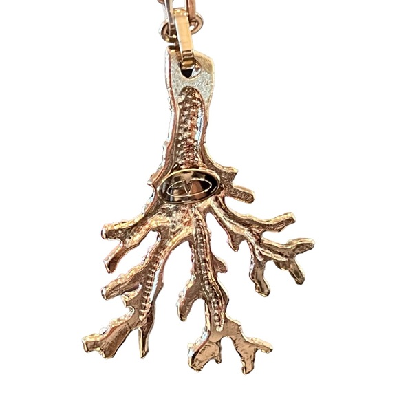 Valentino Coral Pendant Necklace - Picture 3 of 4